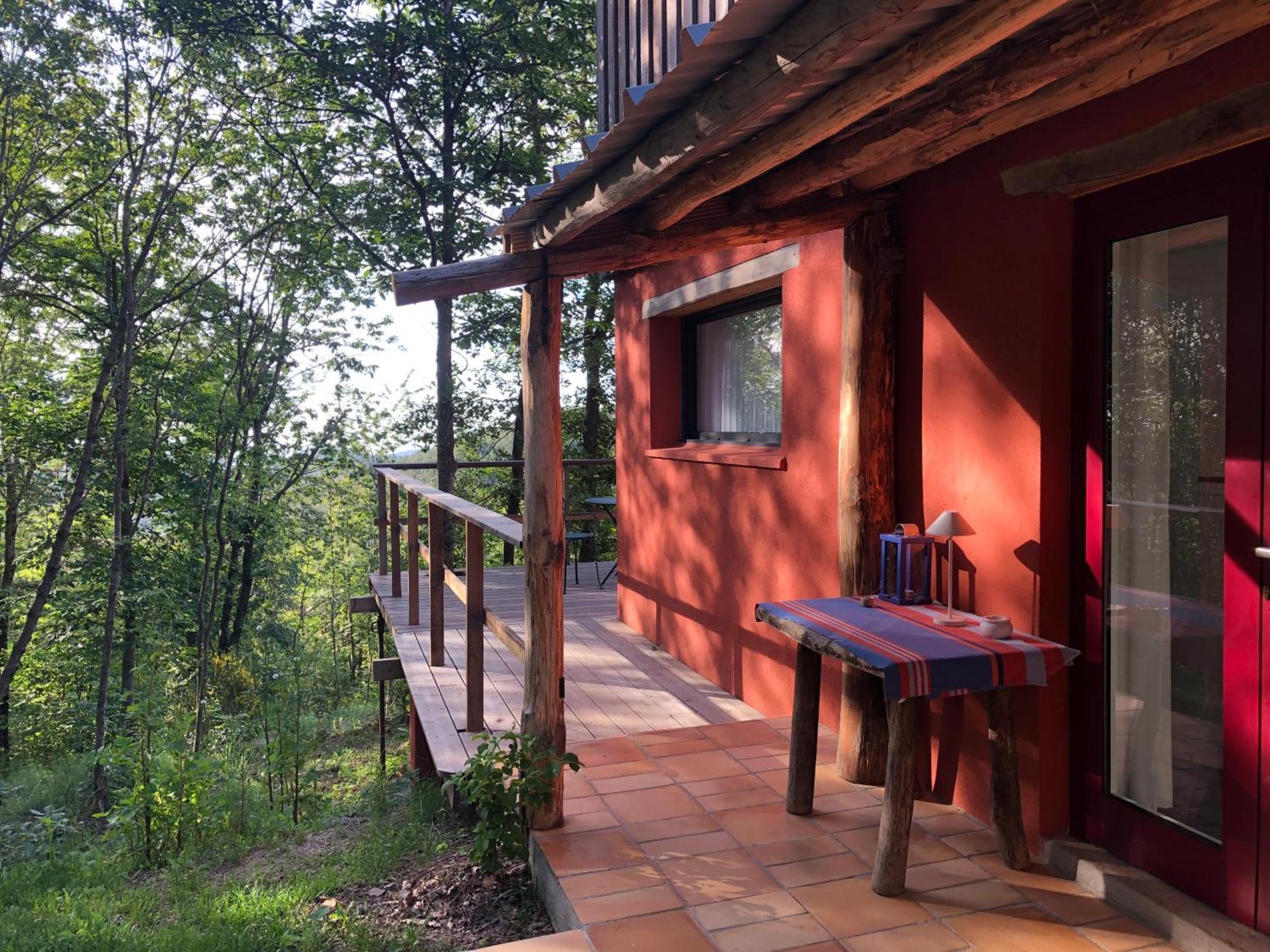 Bed and Breakfast Reve D'Etoiles Saint-Laurent-de-Cerdans Esterno foto